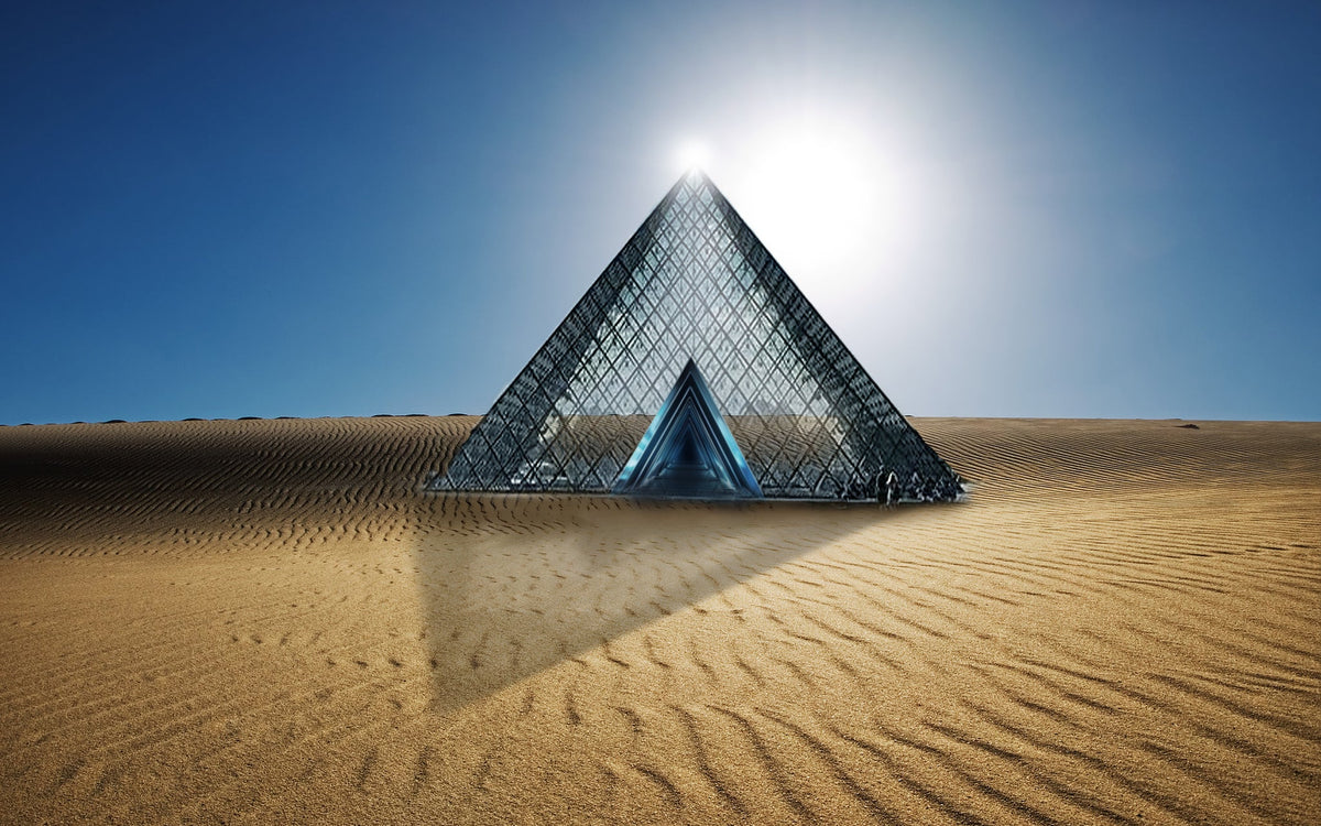 Desert Reflection — Digital Artwork