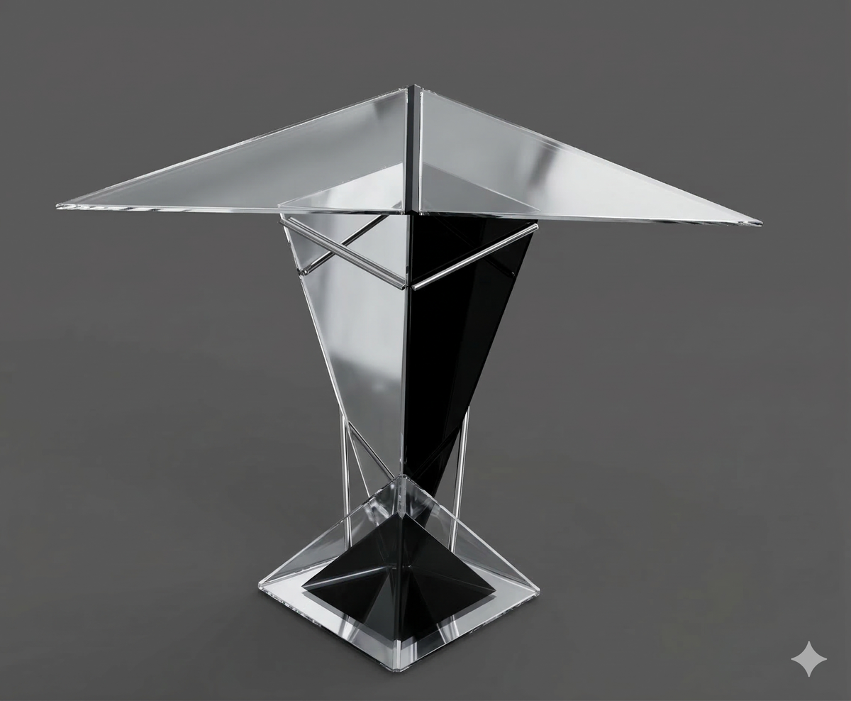 Silver Stillness — Digital Artwork